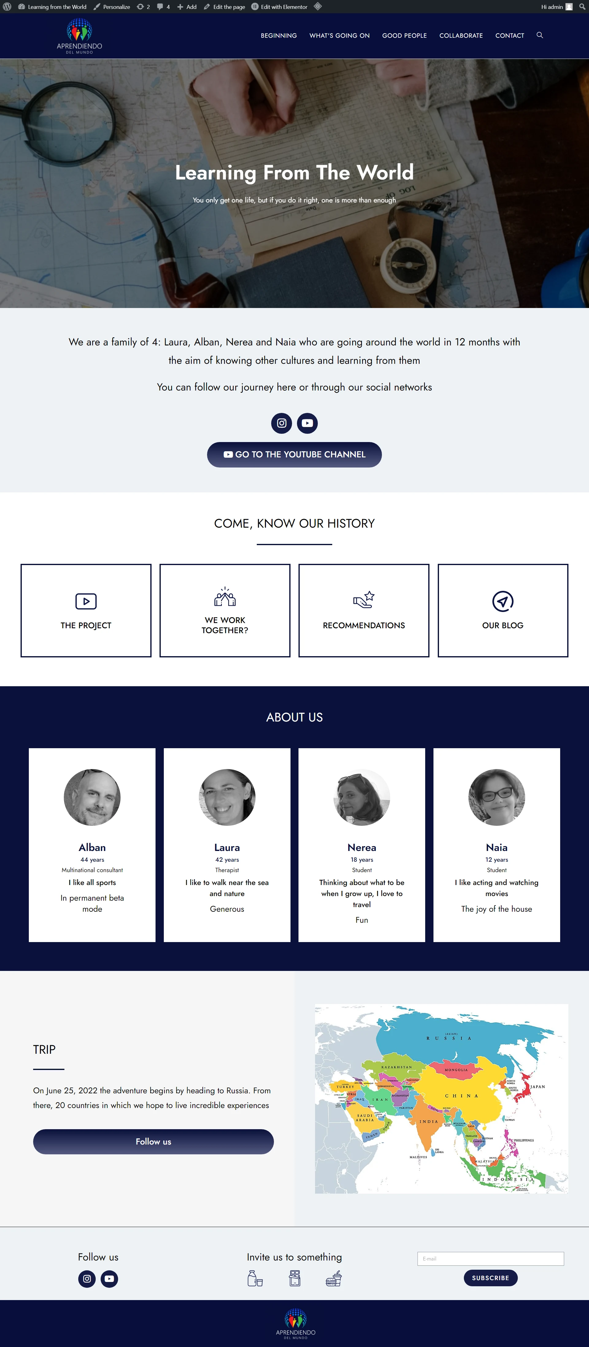 Learning From the World